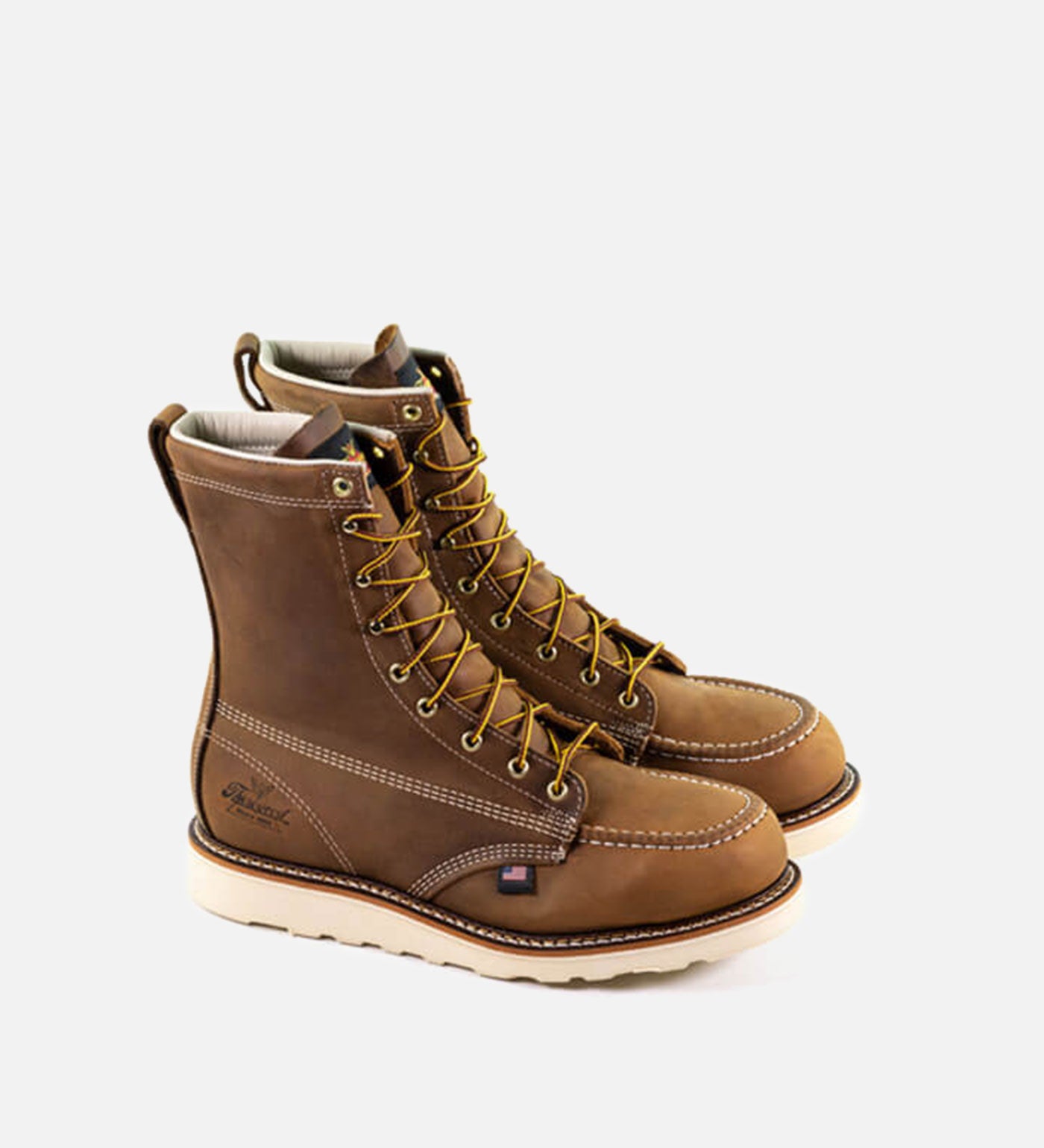 Thorogood American Heritage 8" Toe Safety Work Boots for Men