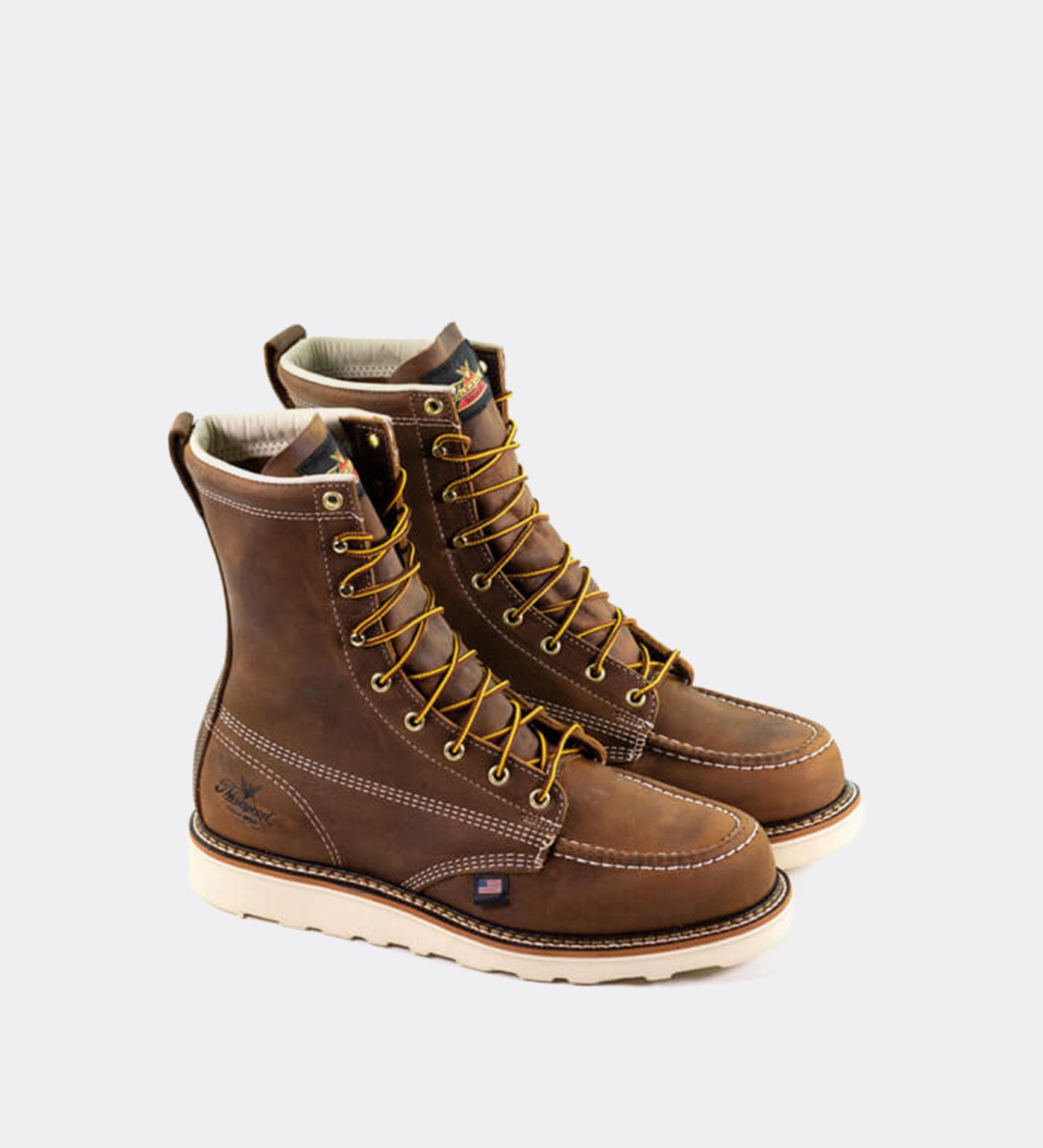 Thorogood American Heritage 8" Moc Toe Work Boots for Men