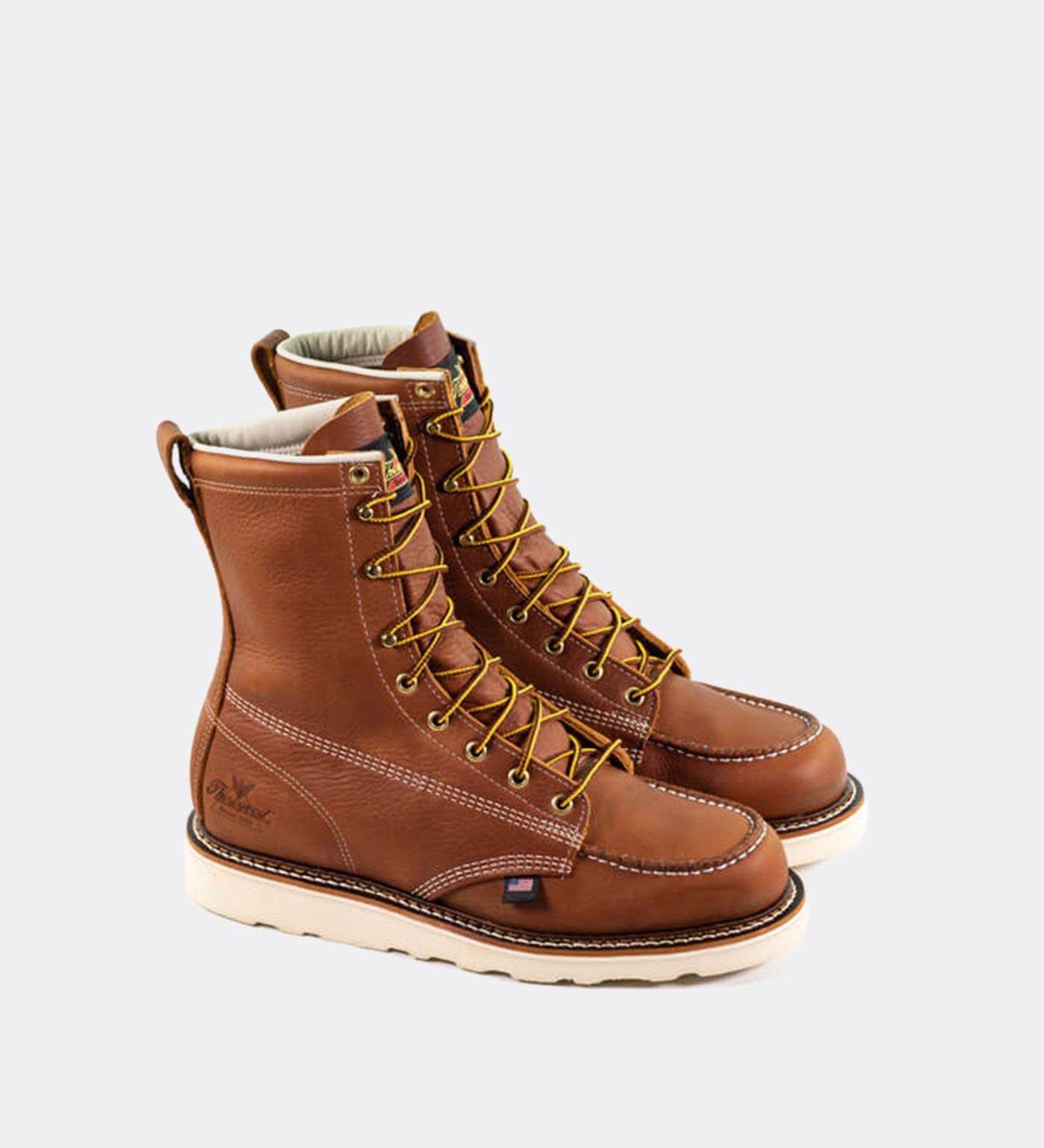 Thorogood American Heritage 8" Tobacco Moc Toe Work Boots for Men