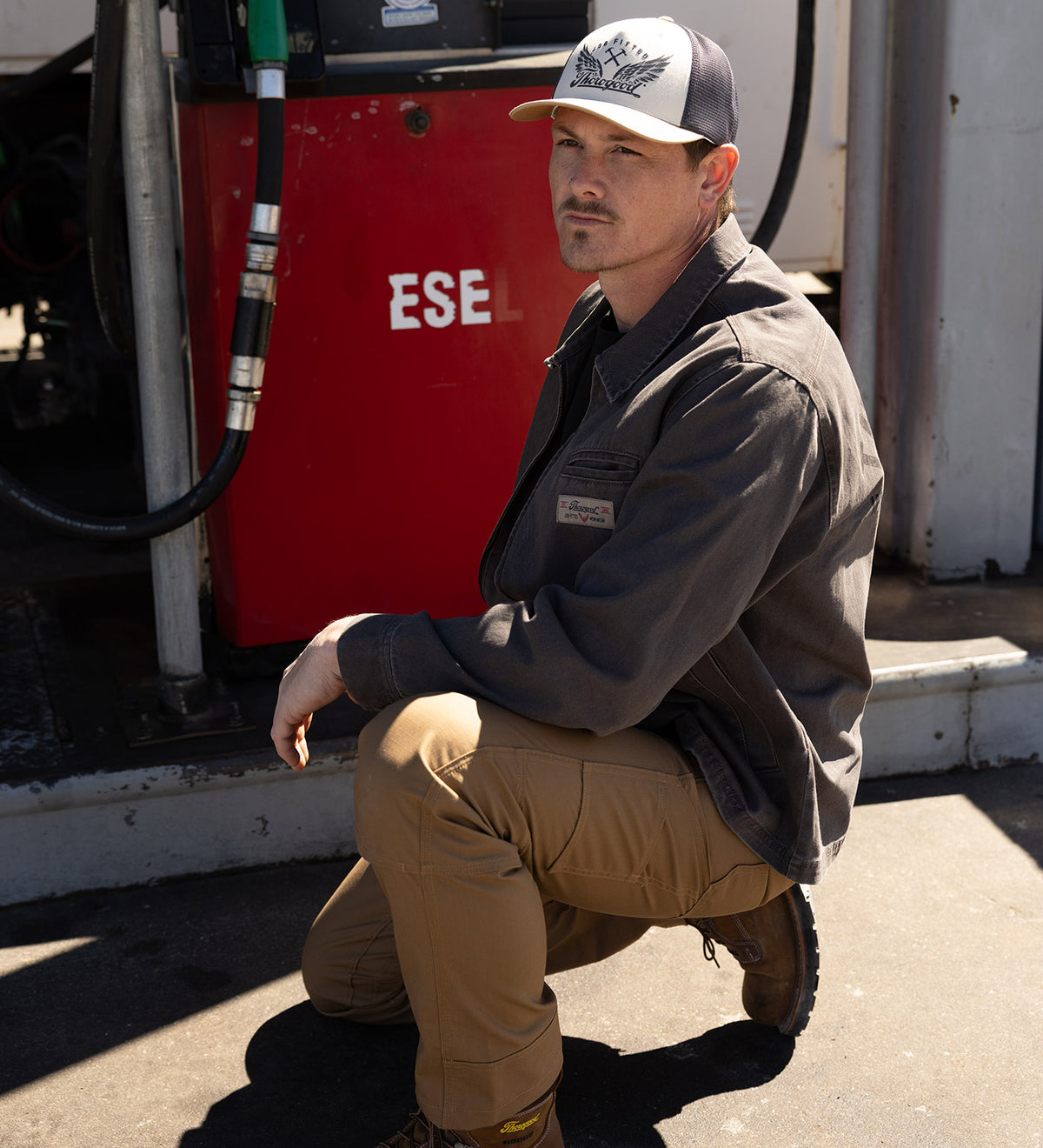 Thorogood Job-Fitted Raised Wings FLEXFIT 110® Hat