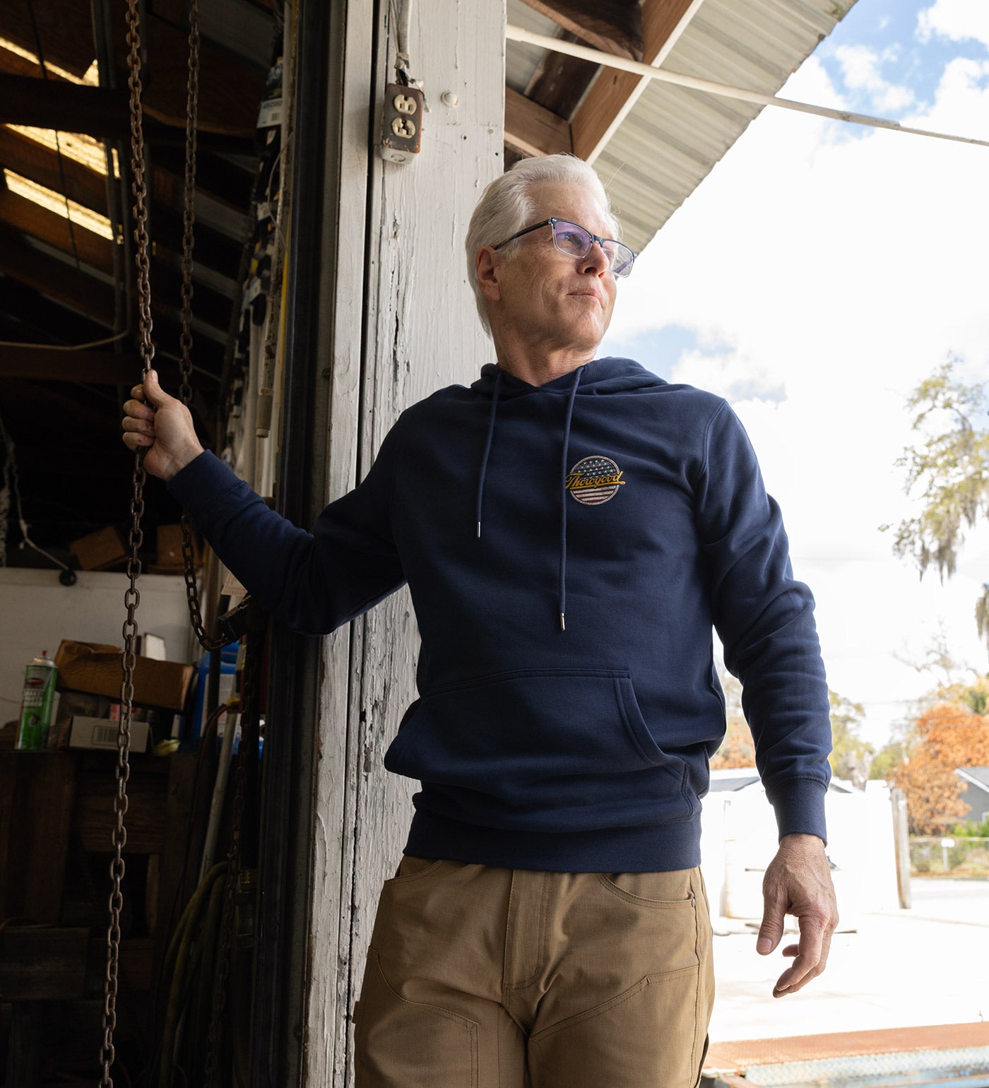 Thorogood Freedom Eagle Pullover Hooded Sweatshirt