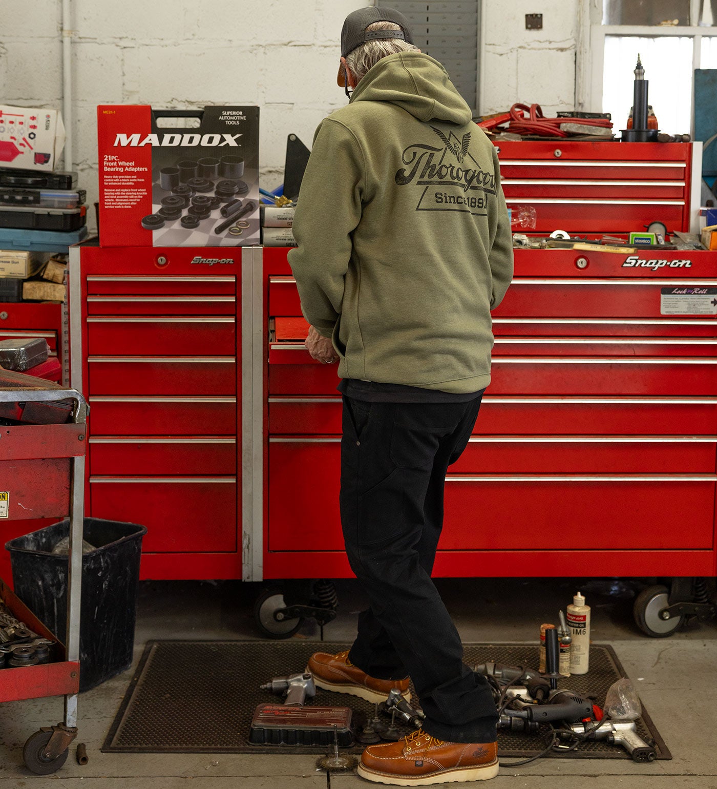 Thorogood Vintage Classic Logo Pullover Hooded Sweatshirt