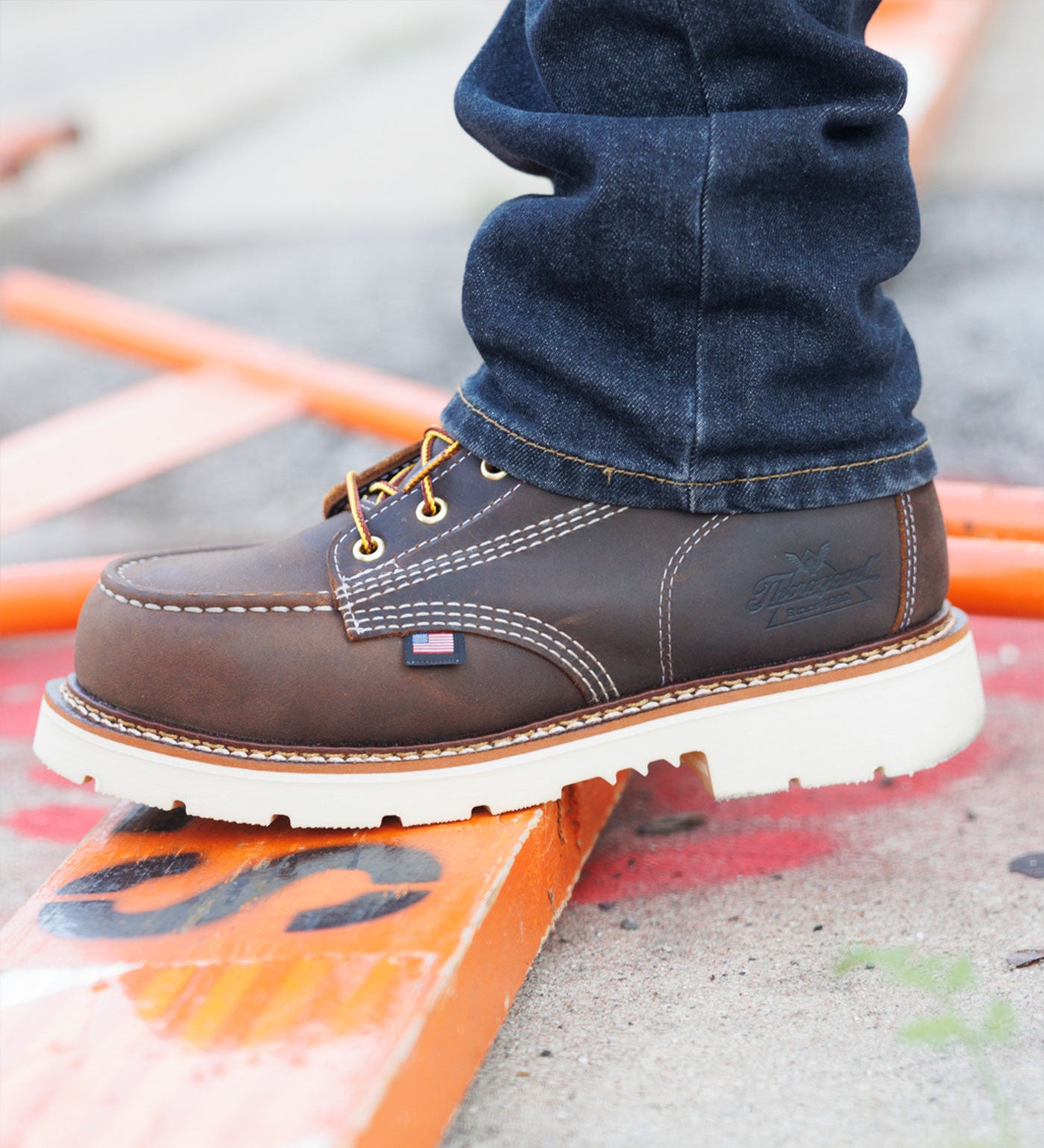 Thorogood American Heritage 6″ Steel Safety Toe Work Boots for Women
