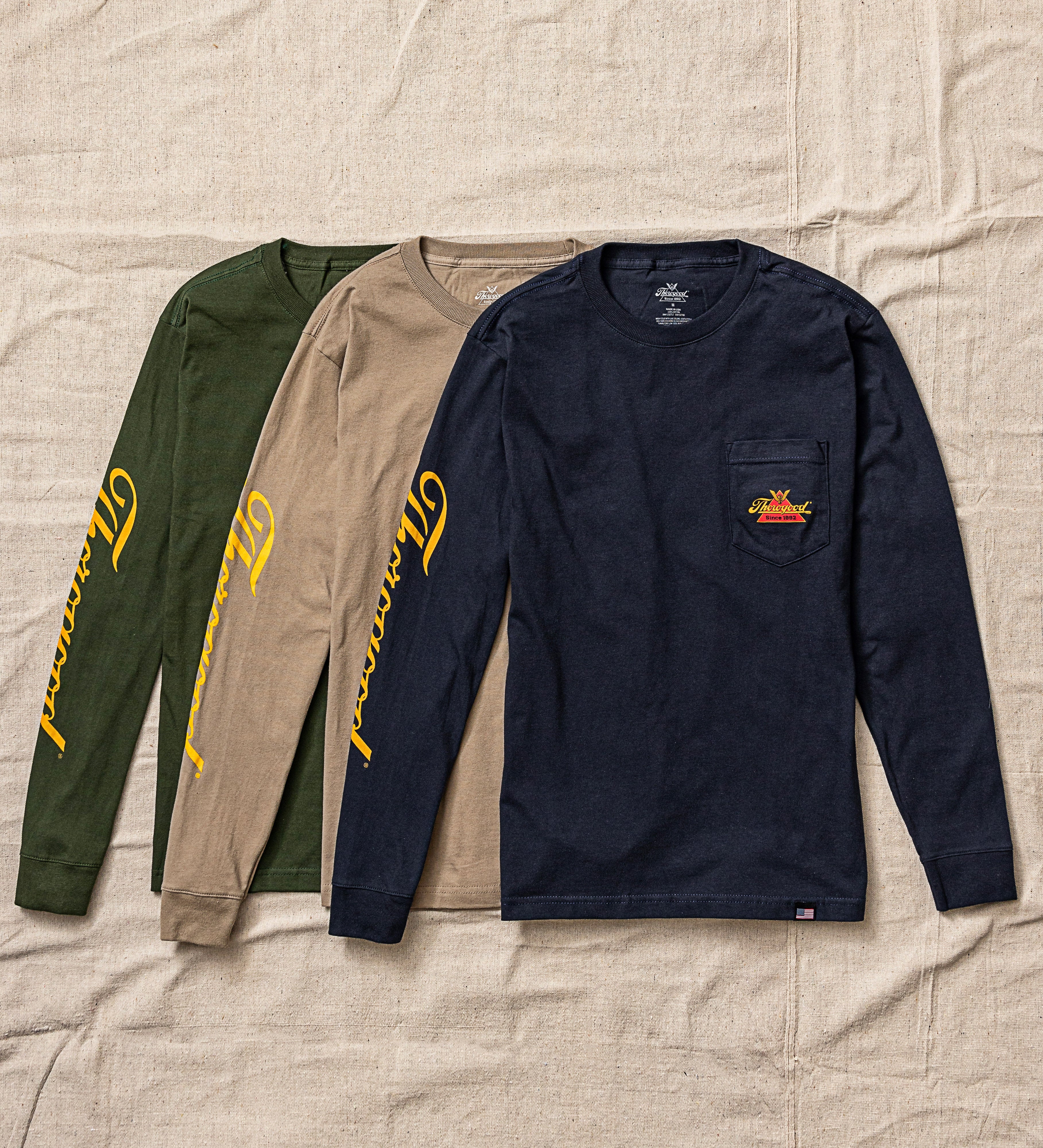 Thorogood Long Sleeve Pocket T-Shirt USA Made