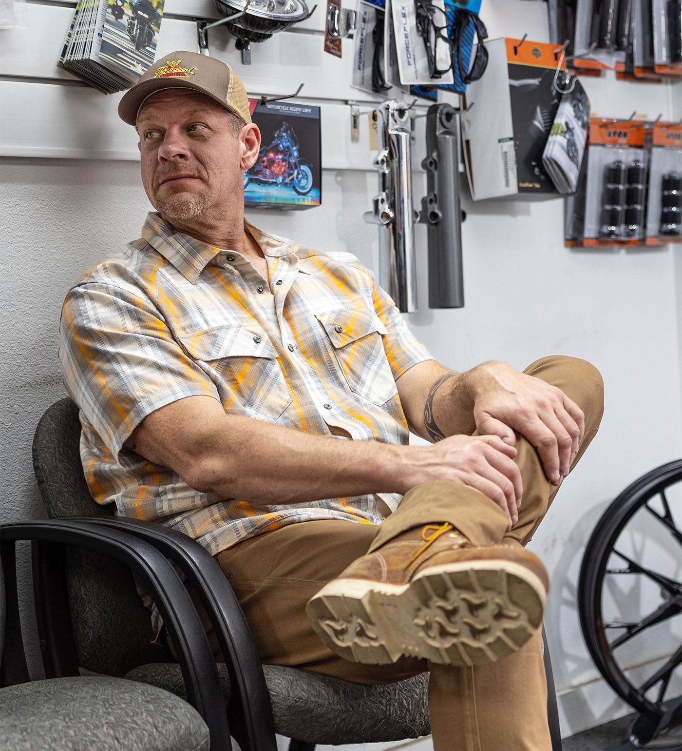 #color_Glacier Point Sunrise Plaid