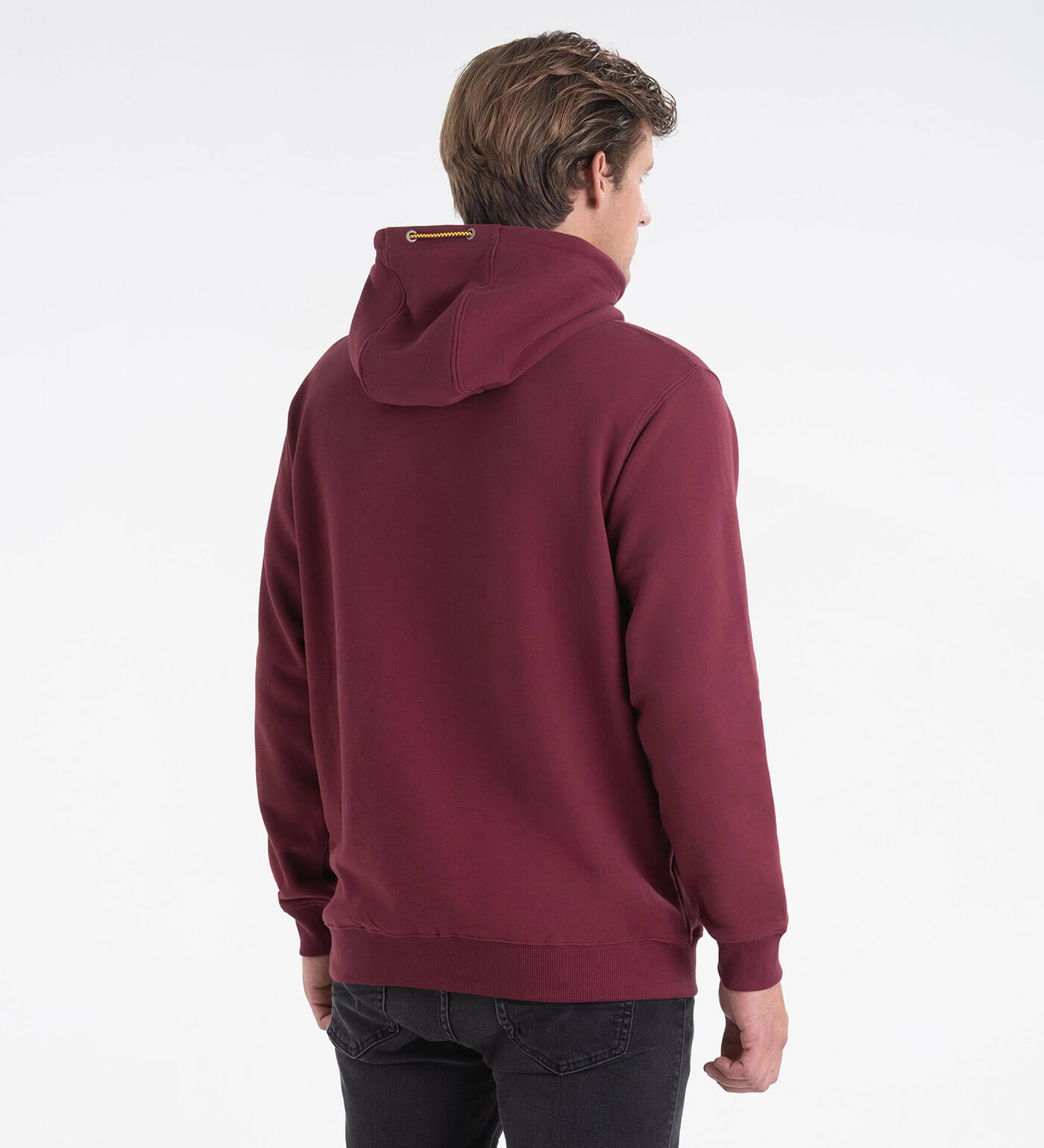 Heavyweight Hooded Pullover, #color_Chocolate Maroon