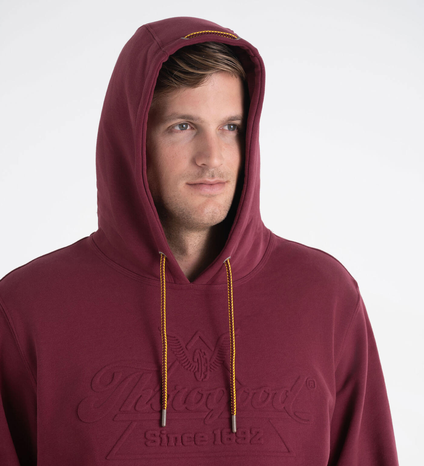 Heavyweight Pullover Sweatshirt, #color_Chocolate Maroon