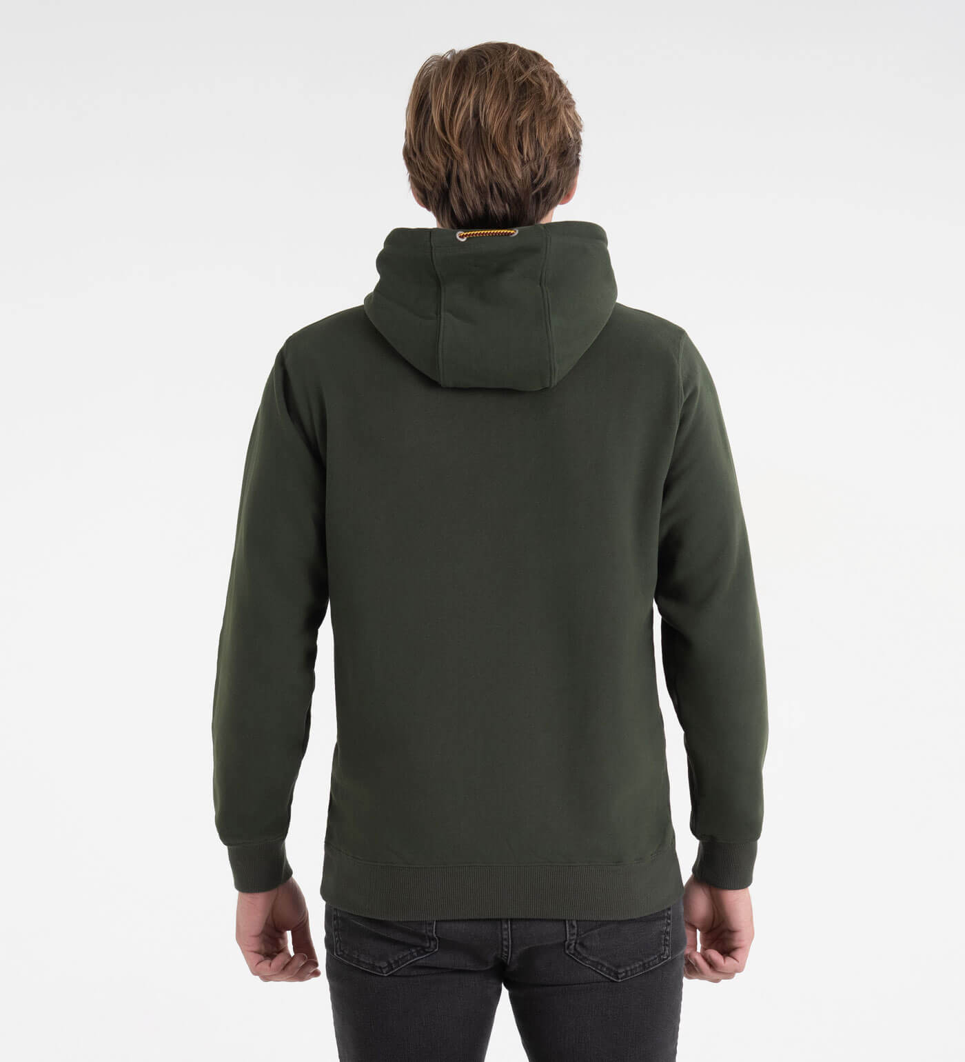 Pullover Hoodie for Work That is Heavyweight, #color_Duffle Bag