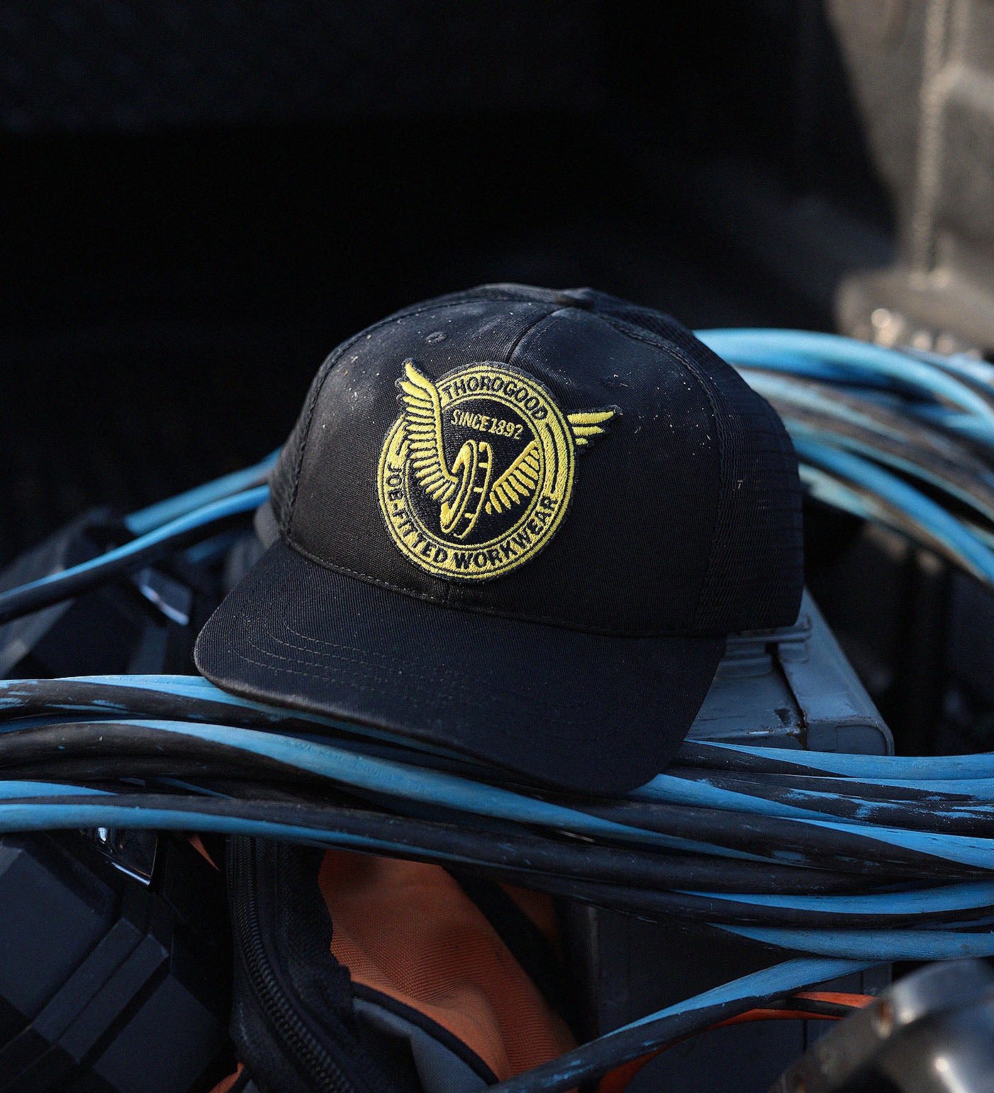 Thorogood Flying Wheel Embroidered Hat USA Made
