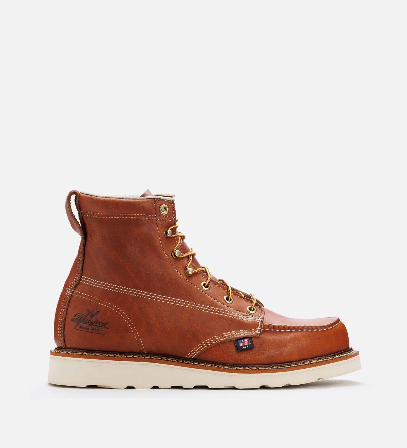 Thorogood American Heritage 6'' Tobacco Moc Toe Work Boots for Women