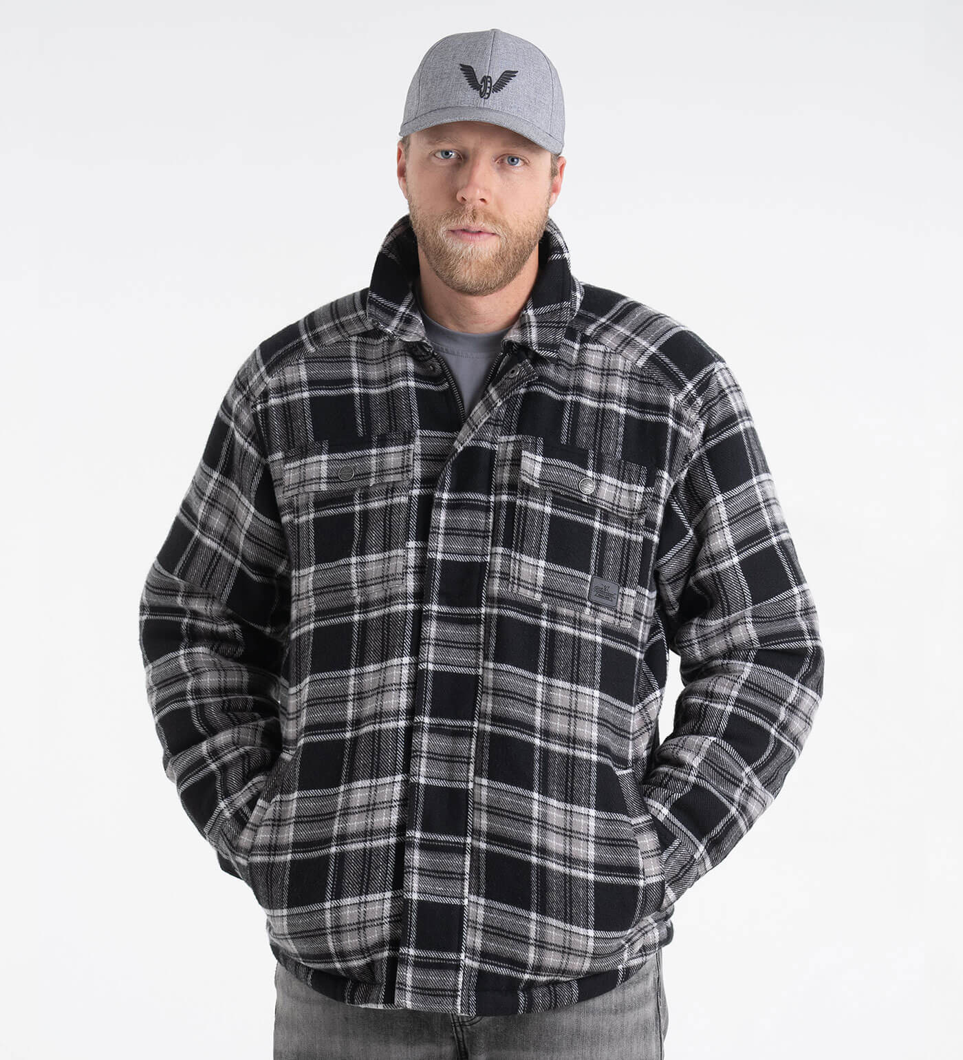 #color_Heavy Labor Black Plaid