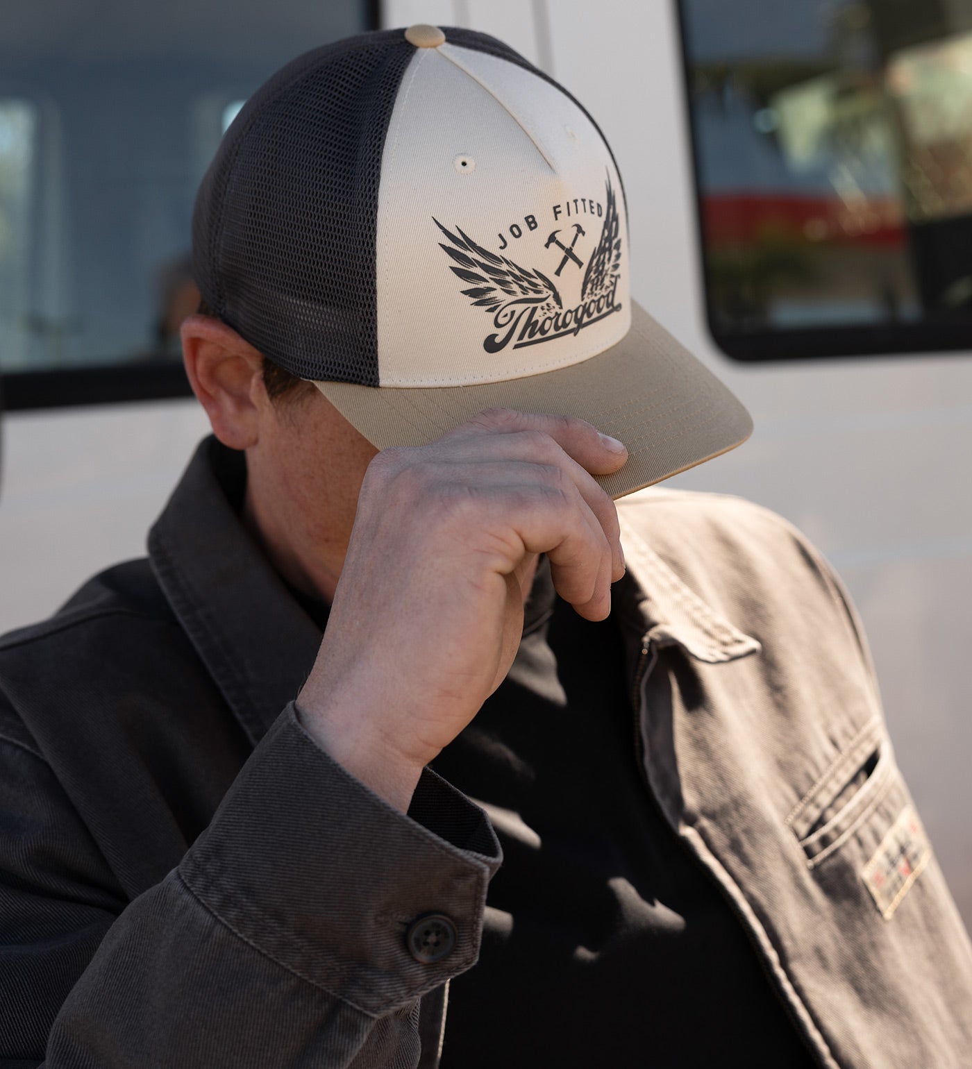 Thorogood Job-Fitted Raised Wings FLEXFIT 110® Hat