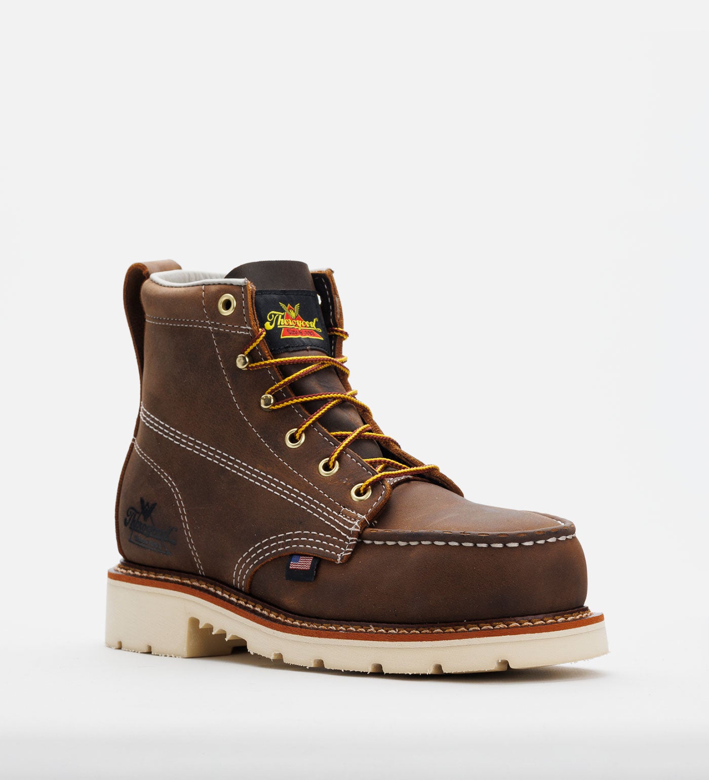 Thorogood American Heritage 6″ Steel Safety Toe Work Boots for Women