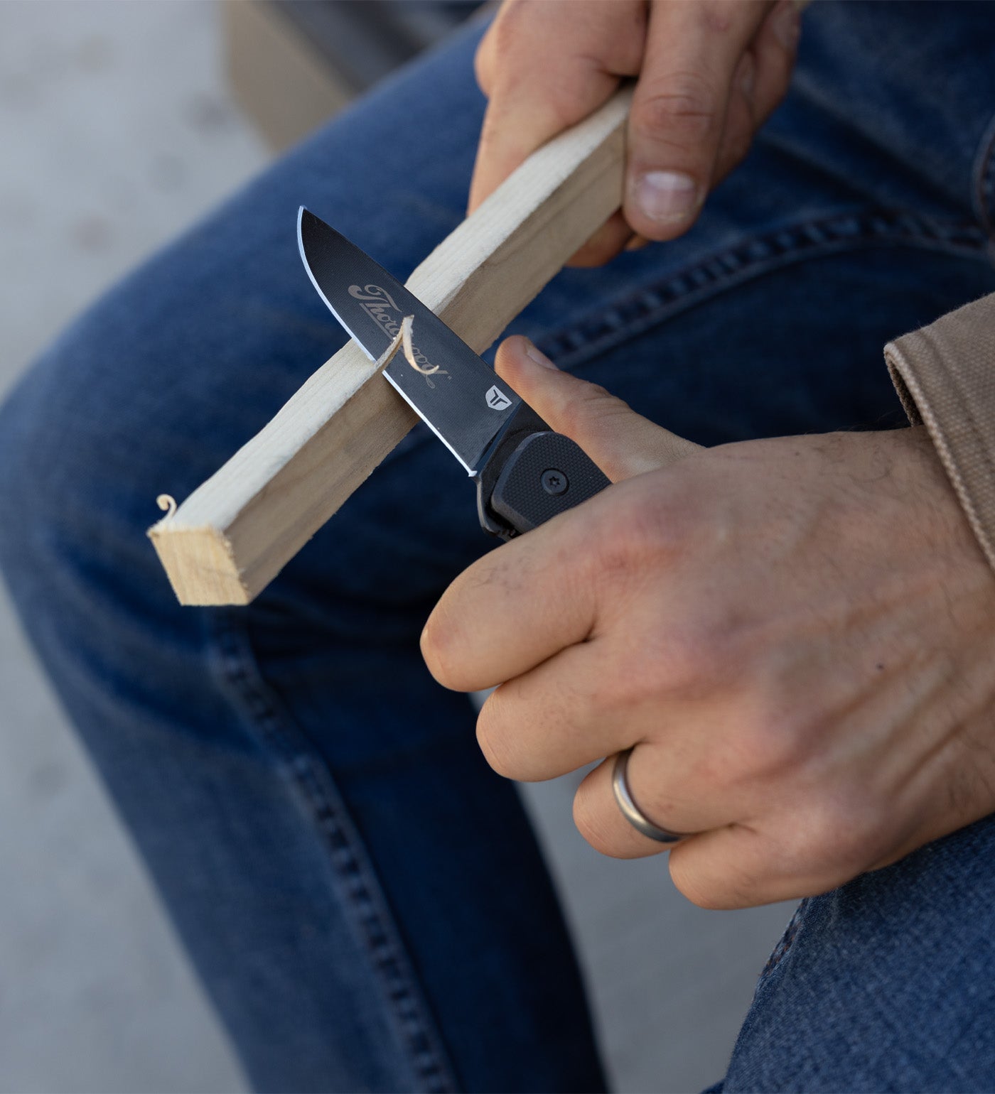 True Ball Bearing Flipper Knife