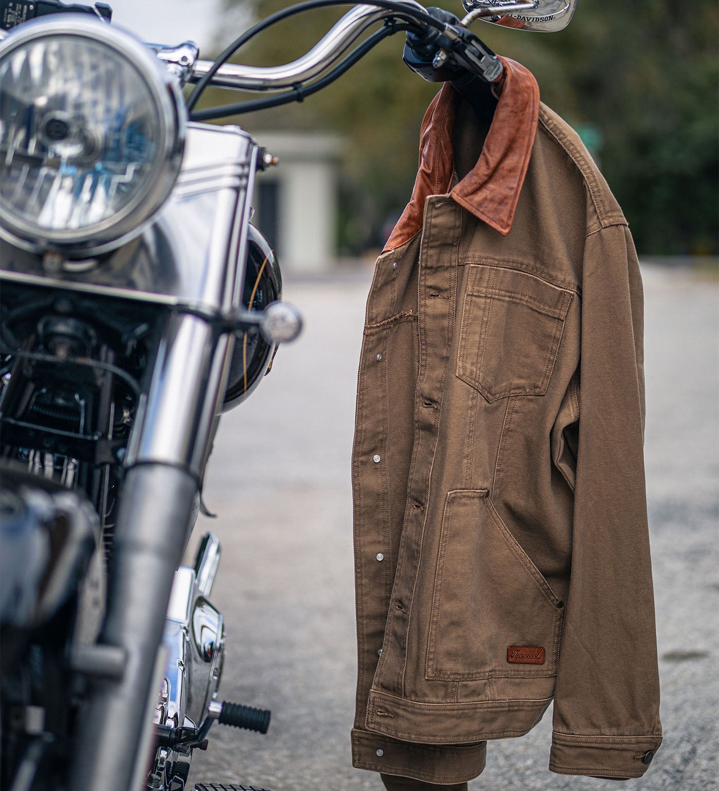 Thorogood Stone Wash Canvas Trucker Jacket