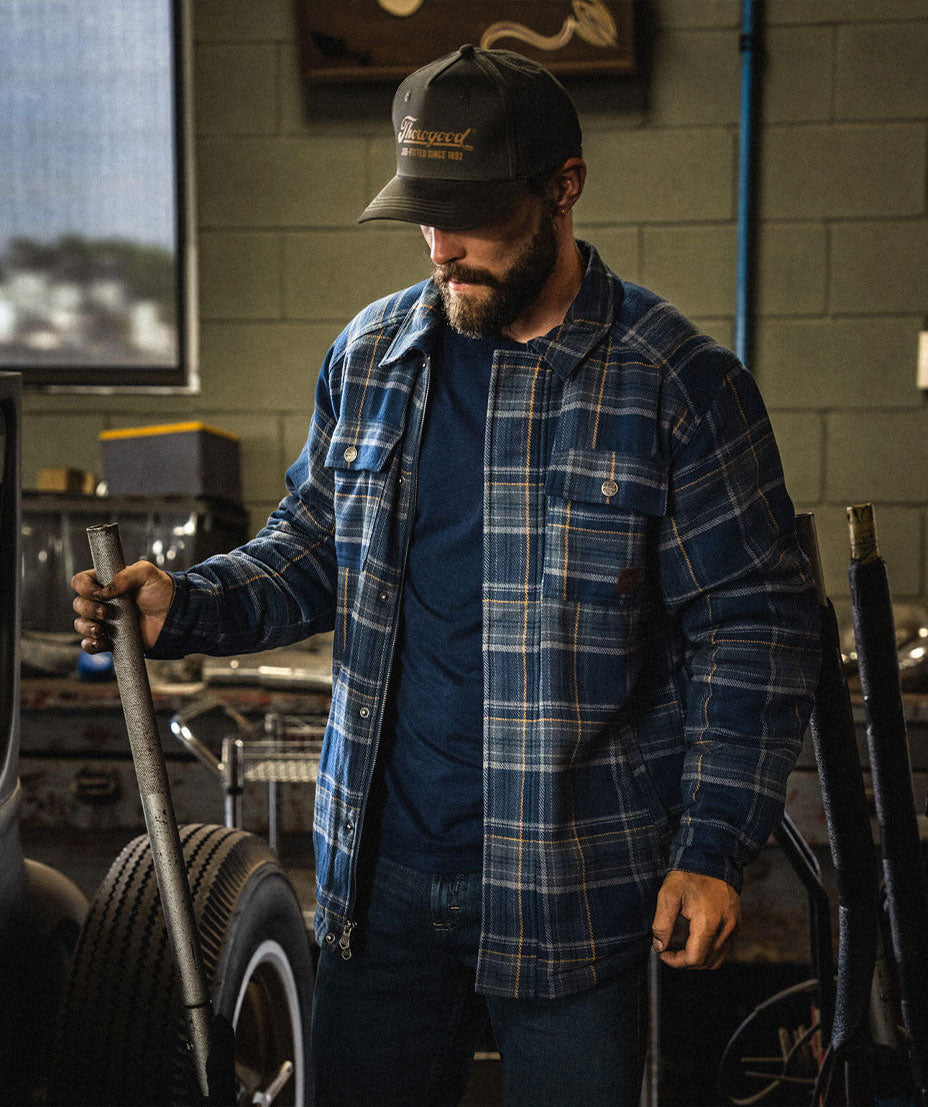 Thorogood Merrill Heavyweight Berber Lined Shirt Jacket